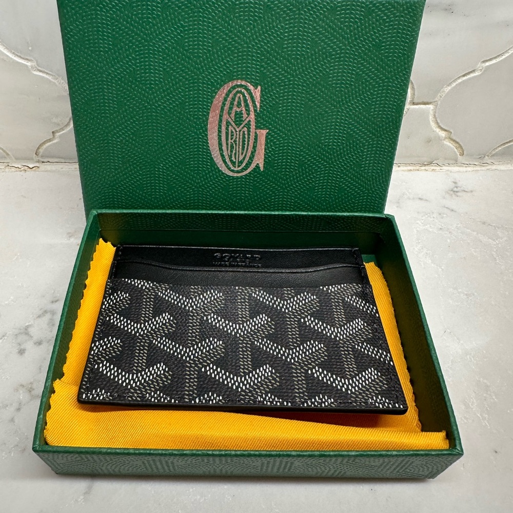 Goyard Black Card Holder